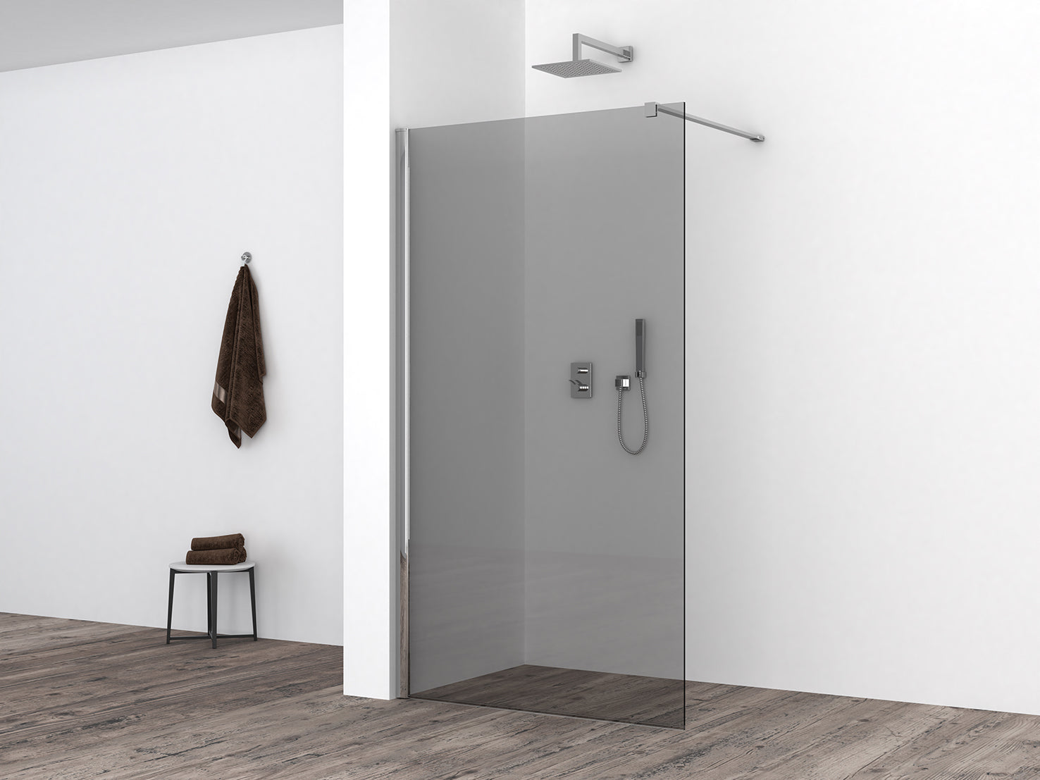Wiesbaden Comfort Inloopdouche 100x200 Chroom