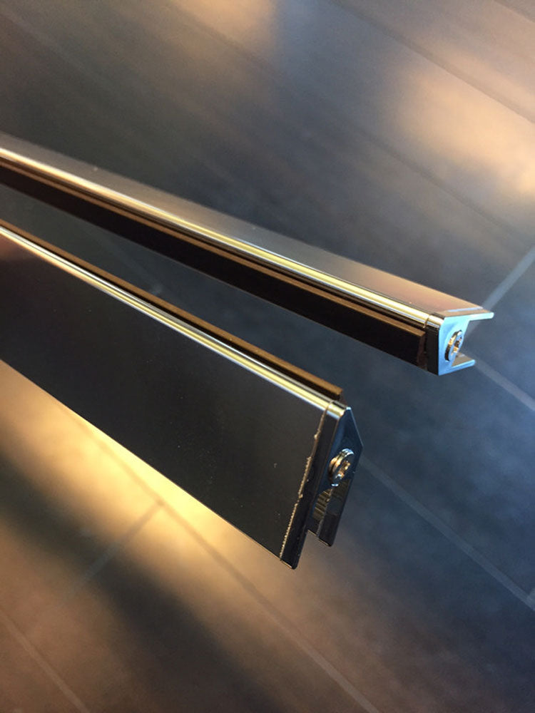 Salone magneetstrip chroom