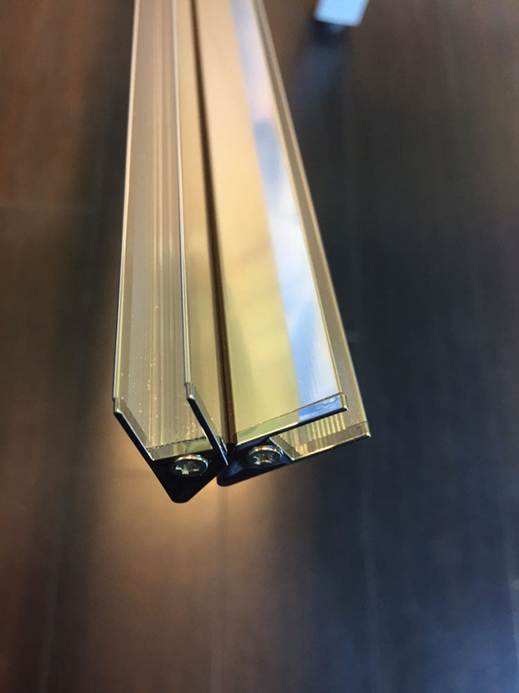 Salone magneetstrip chroom
