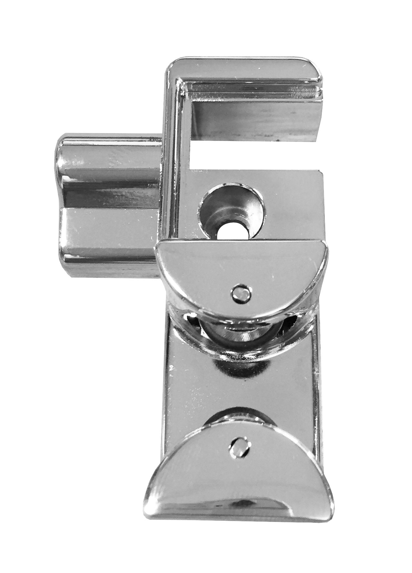 Chroom metalen deurgeleider deur rechts