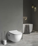 Verkort Wandcloset Luna 35,5x49cm Wit Randloos