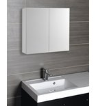 Sapho Vega Mirror Cabinet Spiegelkast 80x20x70 Cm Wit