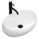 Opzetwastafel Rea Sami Gold/White