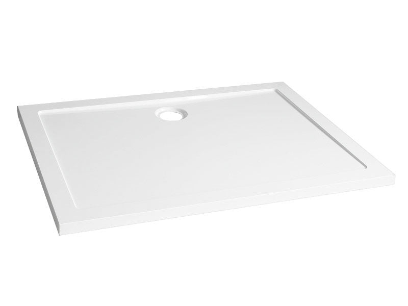 Wiesbaden Douchebak Rechthoek 120 X 90 X 4 cm Glans Wit