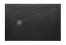 Stonea douchebak antislip composiet 800x1200x30 mm inkortbaar mat zwart