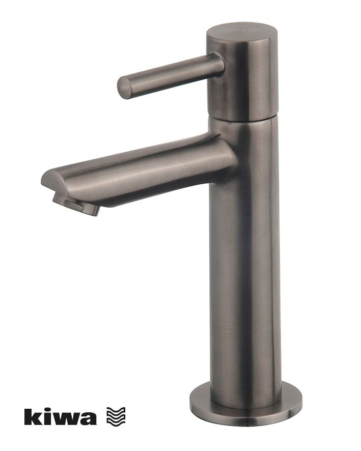 Caral Amador fonteinkraan XL Kiwa 1/2'' gunmetal PVD – Wiesbaden – Gun Metal – Fonteinkraan | Dealplein