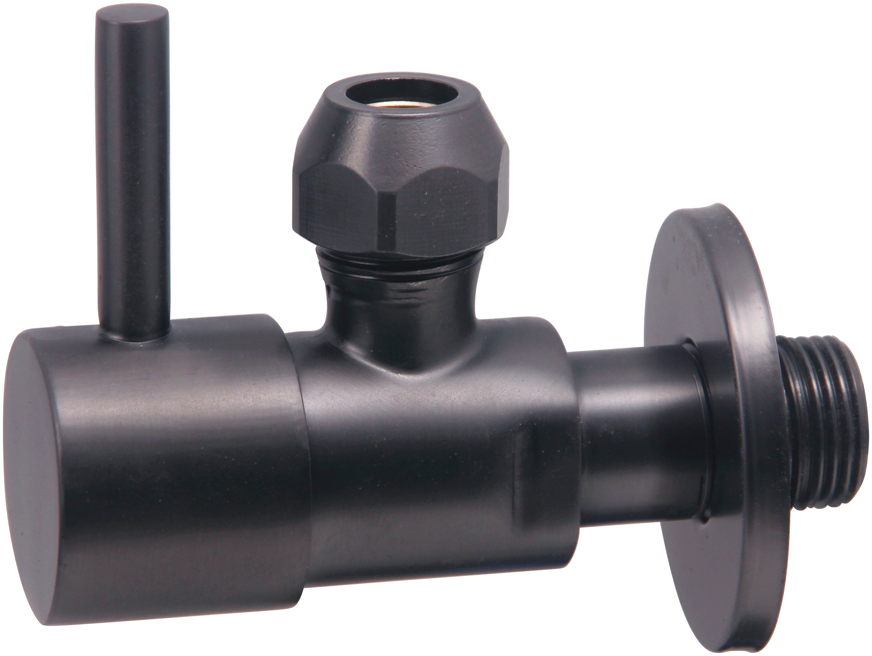 Minimal hoekstopkraan 3/8" x 3/8" of knel 10 mm gunmetal PVD – Xellanz – Gun Metal – Hoekstopkraan | Dealplein