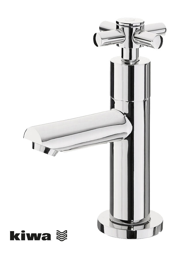 Asmaro fonteinkraan Kiwa 1/2" chroom – Xellanz – Chroom – Fonteinkraan | Dealplein