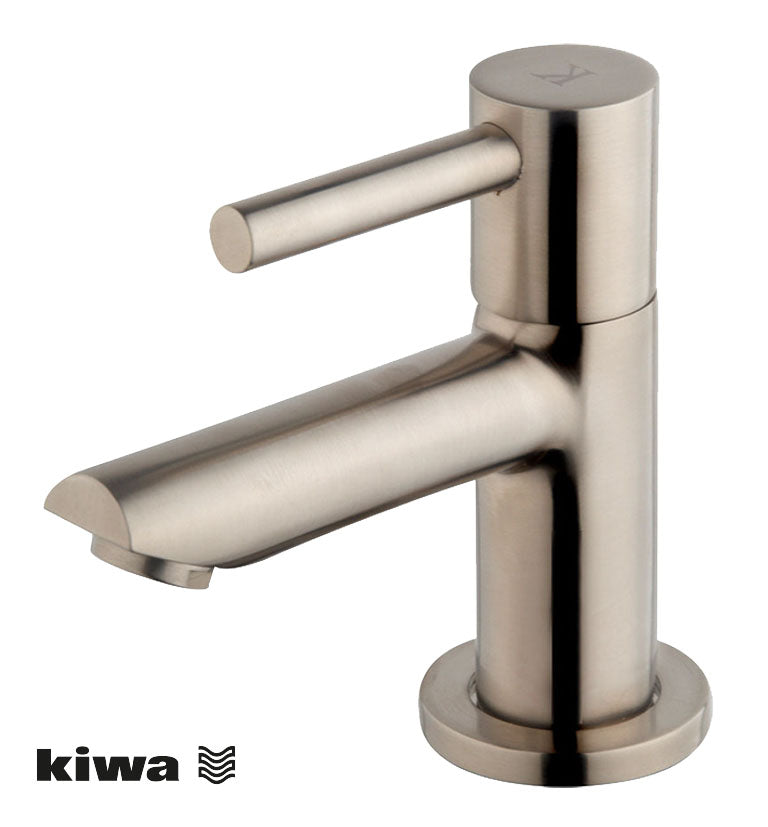 Caral Amador fonteinkraan Kiwa 1/2" geborsteld staal PVD – Wiesbaden – Geborsteld Staal – Fonteinkraan | Dealplein