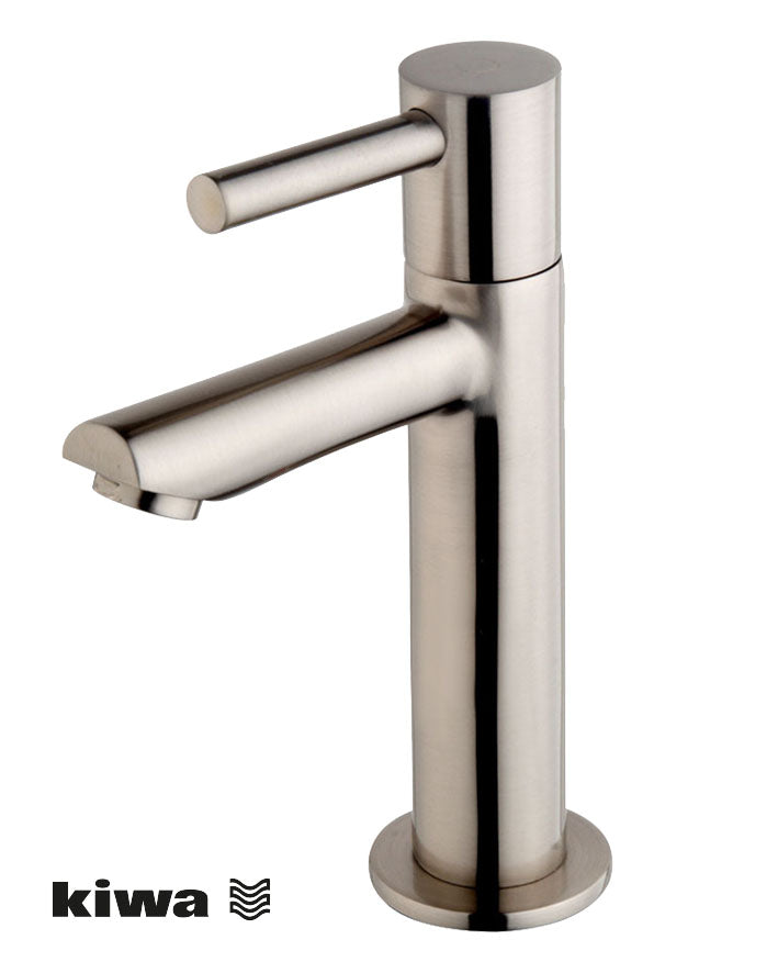 Caral Amador fonteinkraan XL Kiwa 1/2'' geborsteld staal PVD – Wiesbaden – Geborsteld Staal – Fonteinkraan | Dealplein