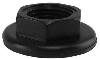 Bevestigingsmoer met pakkingsring 1/2" zwart – Xellanz – Zwart – Kraanonderdeel | Dealplein