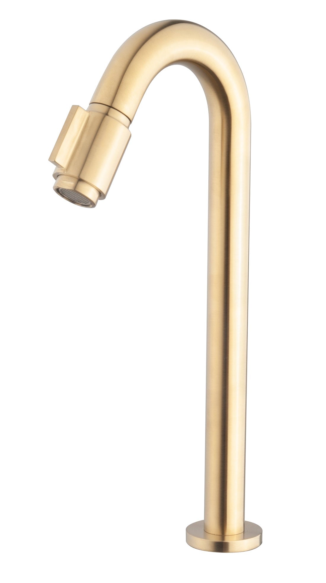 Caral Victoria fonteinkraan XL 1/2'' geborsteld messing PVD – Wiesbaden – Geborsteld Messing – Fonteinkraan | Dealplein
