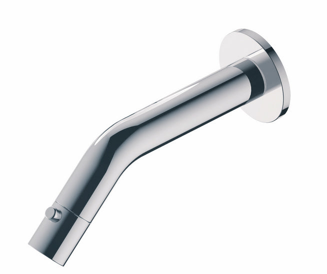 Metro fonteinkraan met muurbevestiging 1/2" chroom – Xellanz – Chroom – Fonteinkraan | Dealplein