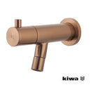 Amador fonteinkraan met muurbevestiging Kiwa 1/2'' geborsteld brons koper PVD