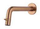 Caral Sophia fonteinkraan inkortbaar met muurbevestiging 1/2" geborsteld brons koper PVD