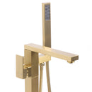 Vloeren  badmengkraan Rea Tery Gold Brush - View 3