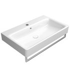 Sapho Sand Meubelwastafel 80x50x20 Cm Keramiek Wit