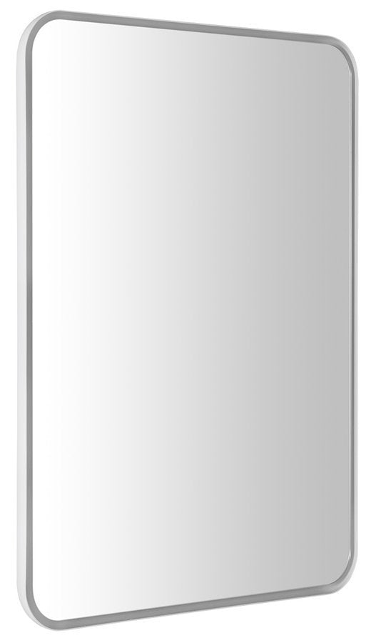 Badkamerspiegel Sapho Float 60×80 cm Wit — met LED-verlichting