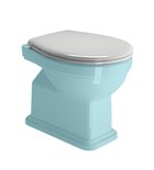 Toiletbril Classic Soft Close Quick Release Wit/Brons