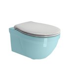 Toiletbril Classic Soft Close Quick Release Wit/Chroom