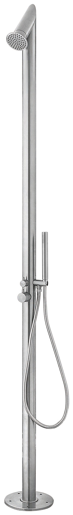 Sunset buitendouche met handdouche RVS-316