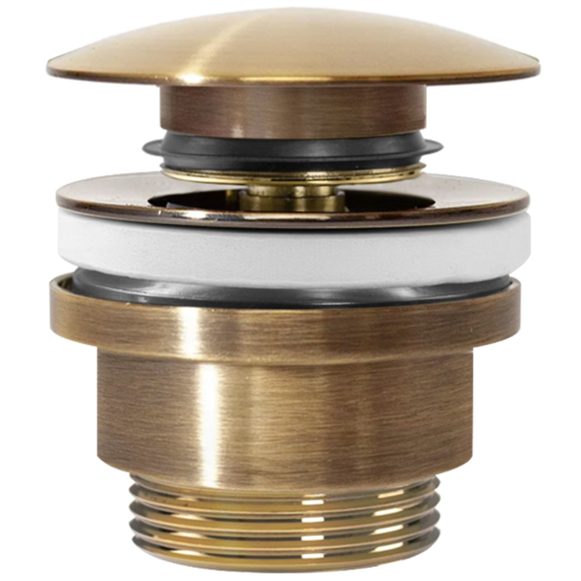 Westafelplug Universeel Clik-Klak Rea Borde Gold Antique