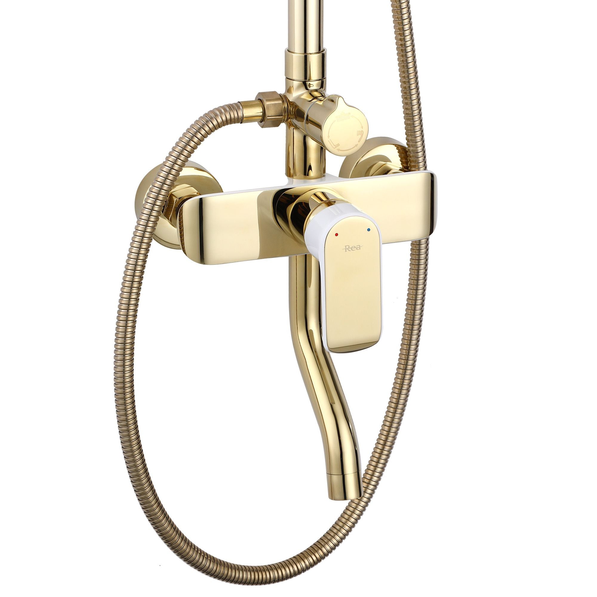 Doucheset REA Bloom Wit Goud