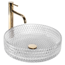 Opzetwastafel Rea Cristal Transparent 39