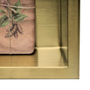 bathroom shelf 30x30 gold brush - View 4