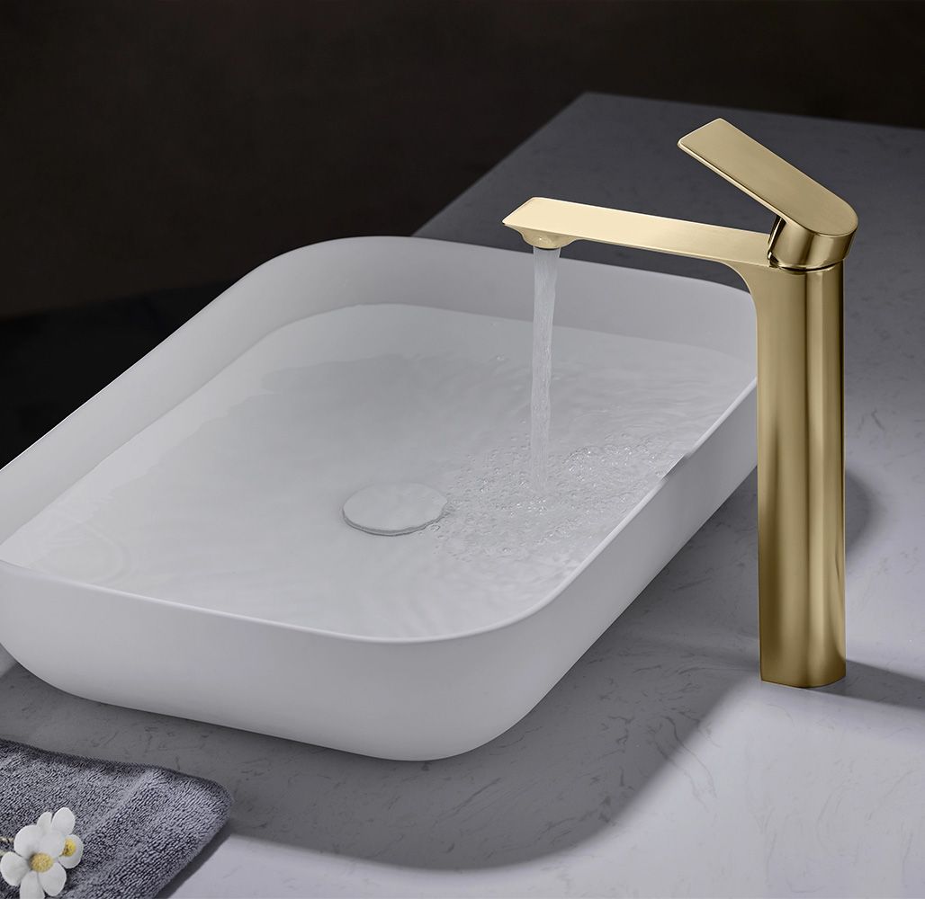 Wastafelkraan Rea Urban Gold High