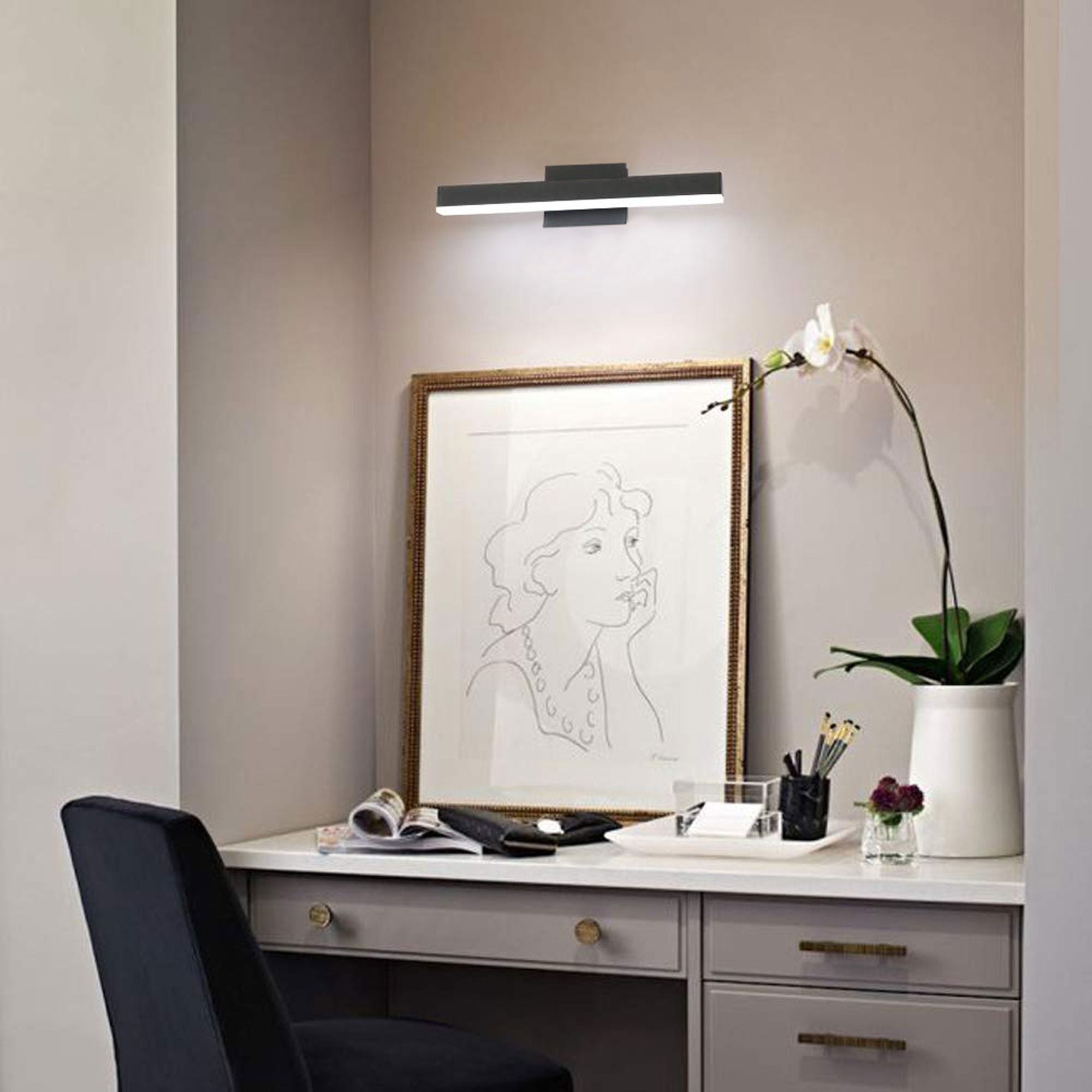 Voor Wandlamp Lampen Azure Led Spiegel 12W 50cm APP373-1W ZPART