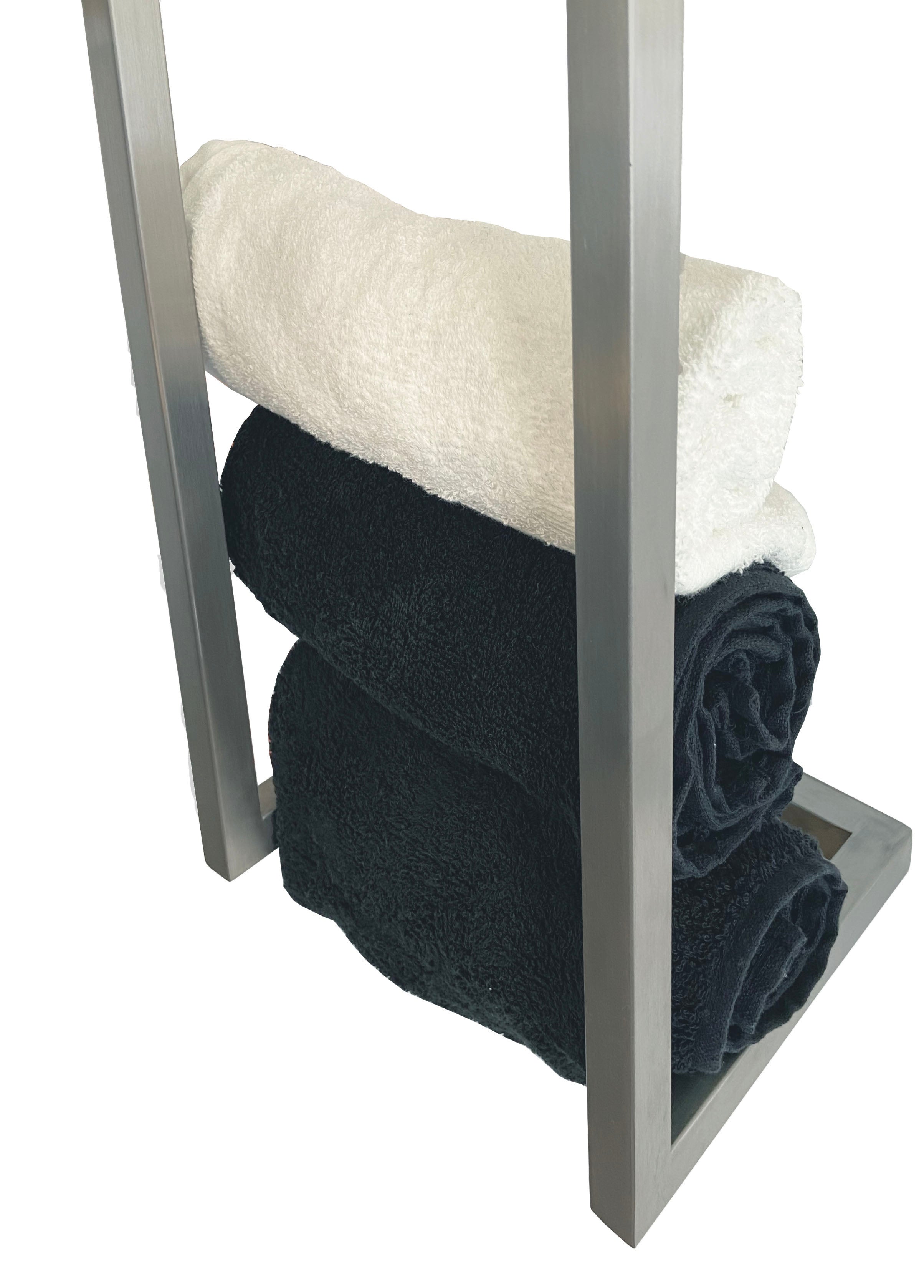 Wiesbaden Loft handdoekrek 95 x 25 x 20 cm RVS