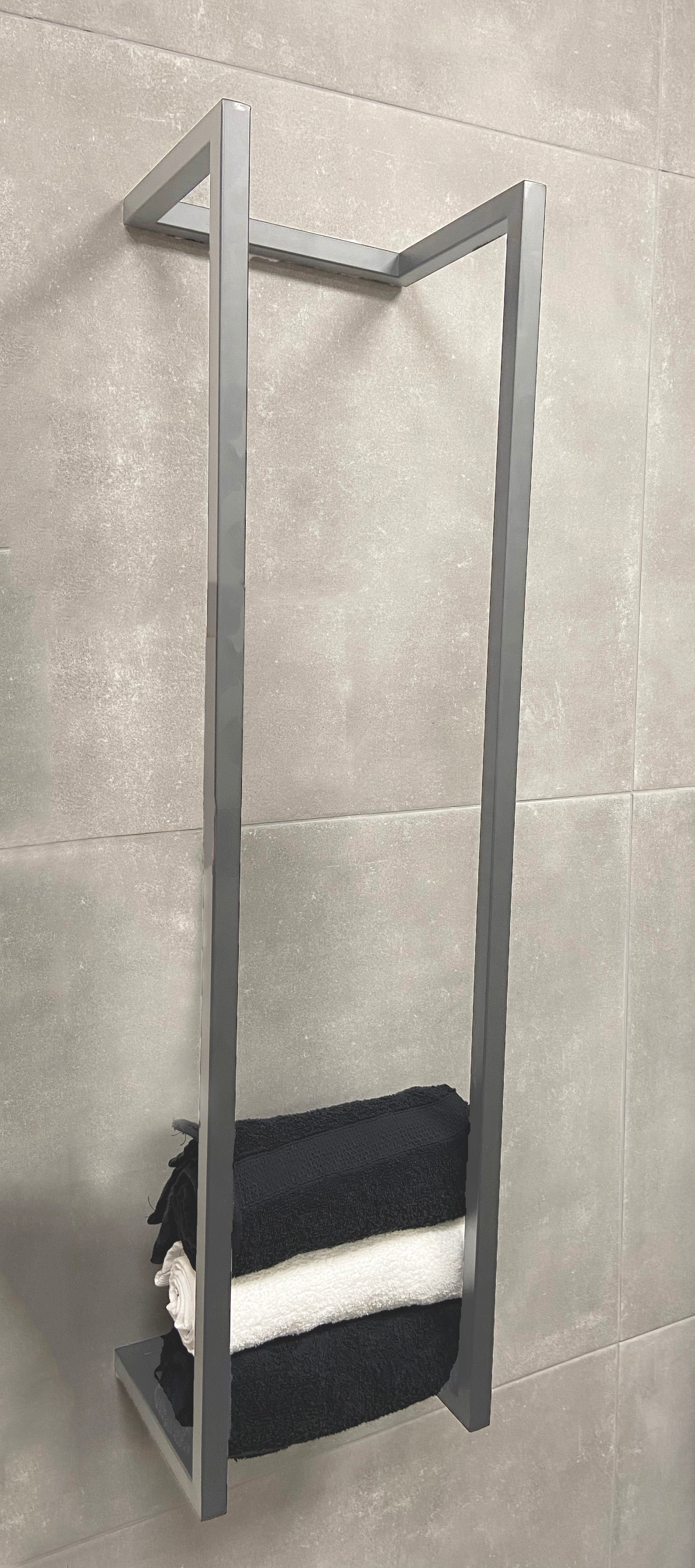Wiesbaden Loft handdoekrek 95 x 25 x 20 cm RVS