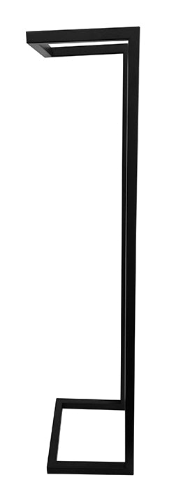 Wiesbaden Loft handdoekrek 95 x 25 x 20 cm mat zwart