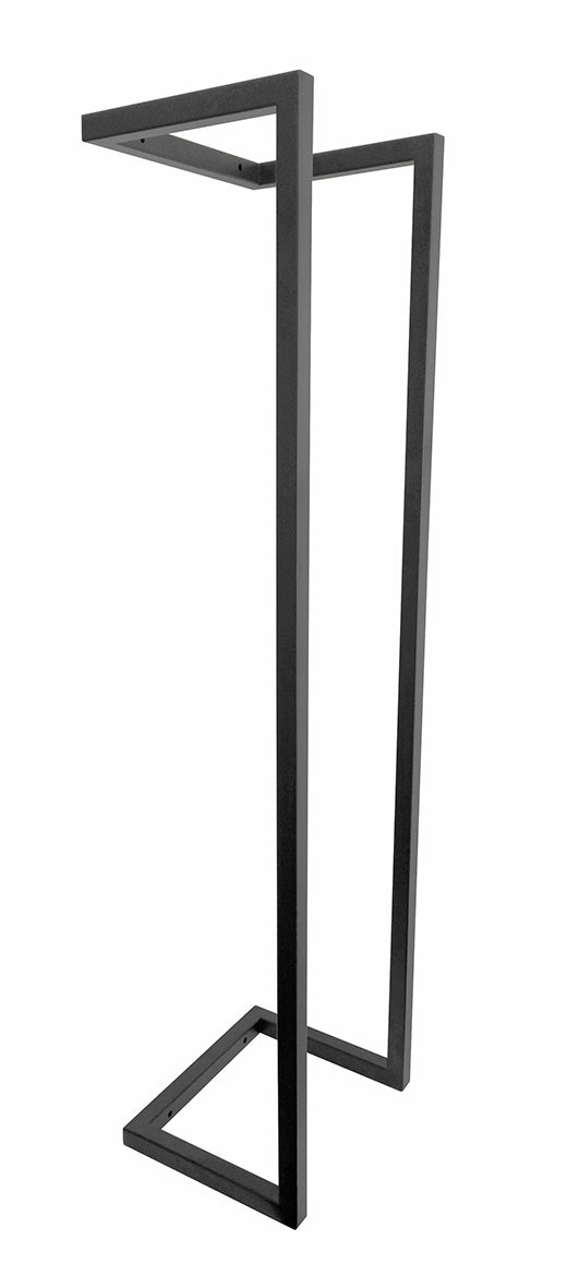 Wiesbaden Loft handdoekrek 95 x 25 x 20 cm gunmetal PVD