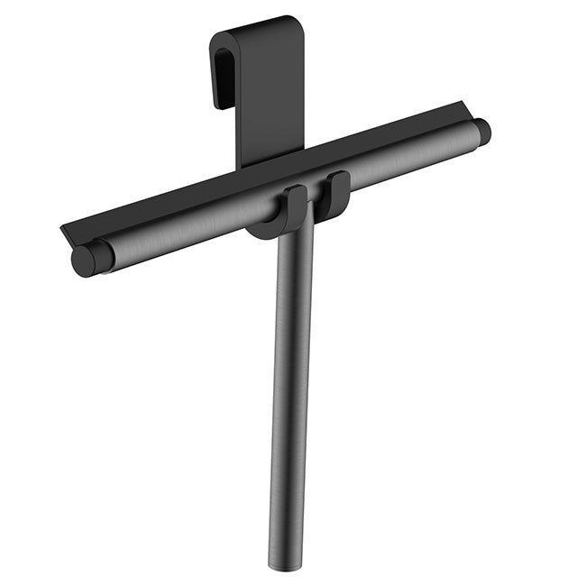 Wiesbaden Alonzo raamwisser met flexibele glashaak gunmetal PVD