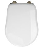 Kerasan Retro Toiletzitting, White/Bronze