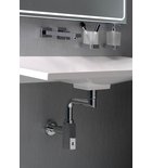 Sapho Quasar Ruimtebesparende Wastafelafvoer 5/4 X 32 Mm Chroom