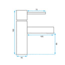 Wastafelkraan Rea Tess Gold Low - View 5