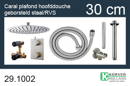 Complete Inbouwthermostaatset Rond Type 203 Gs (30cm)