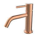 Style wastafelkraan geborsteld koper PVD