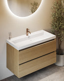 Style wastafelkraan geborsteld brons koper PVD