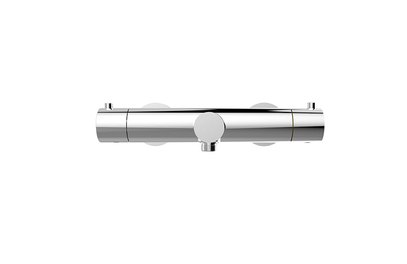 Style thermostatische badmengkraan cooltouch chroom PVD – Wiesbaden – Chroom – Badkraan | Dealplein