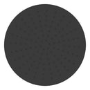 UniMatch hoofddouche rond 30 x 0,8 cm mat zwart