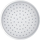 Hoofddouche rond 20 cm chroom/grijs