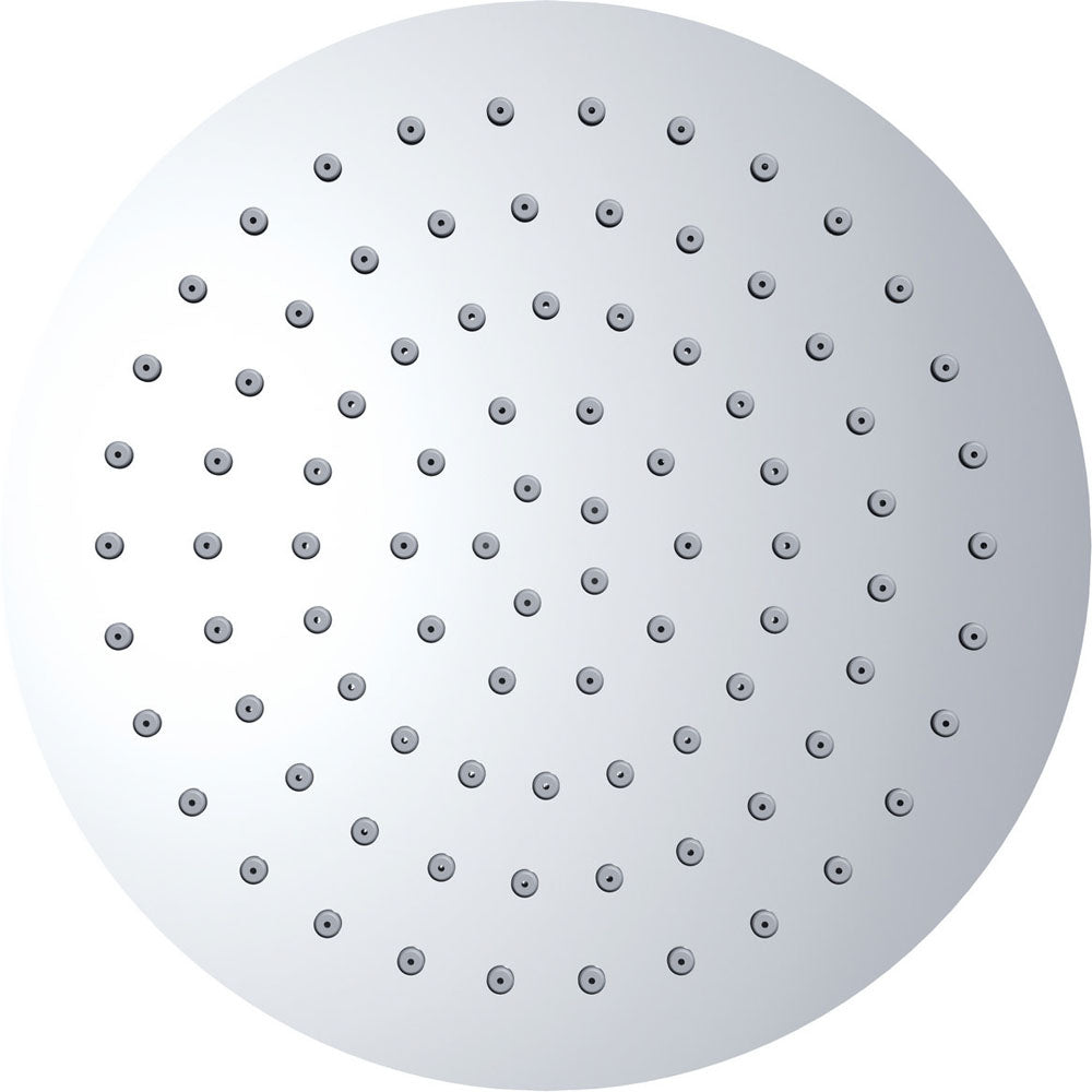Ufo hoofddouche rond 20 cm chroom