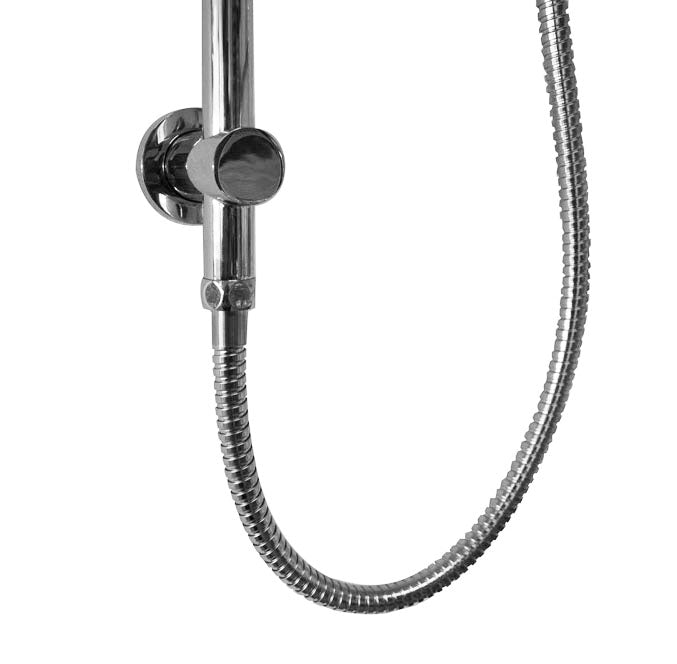 Unimatch Glijstang met Wateraansluiting 76,5 cm Chroom