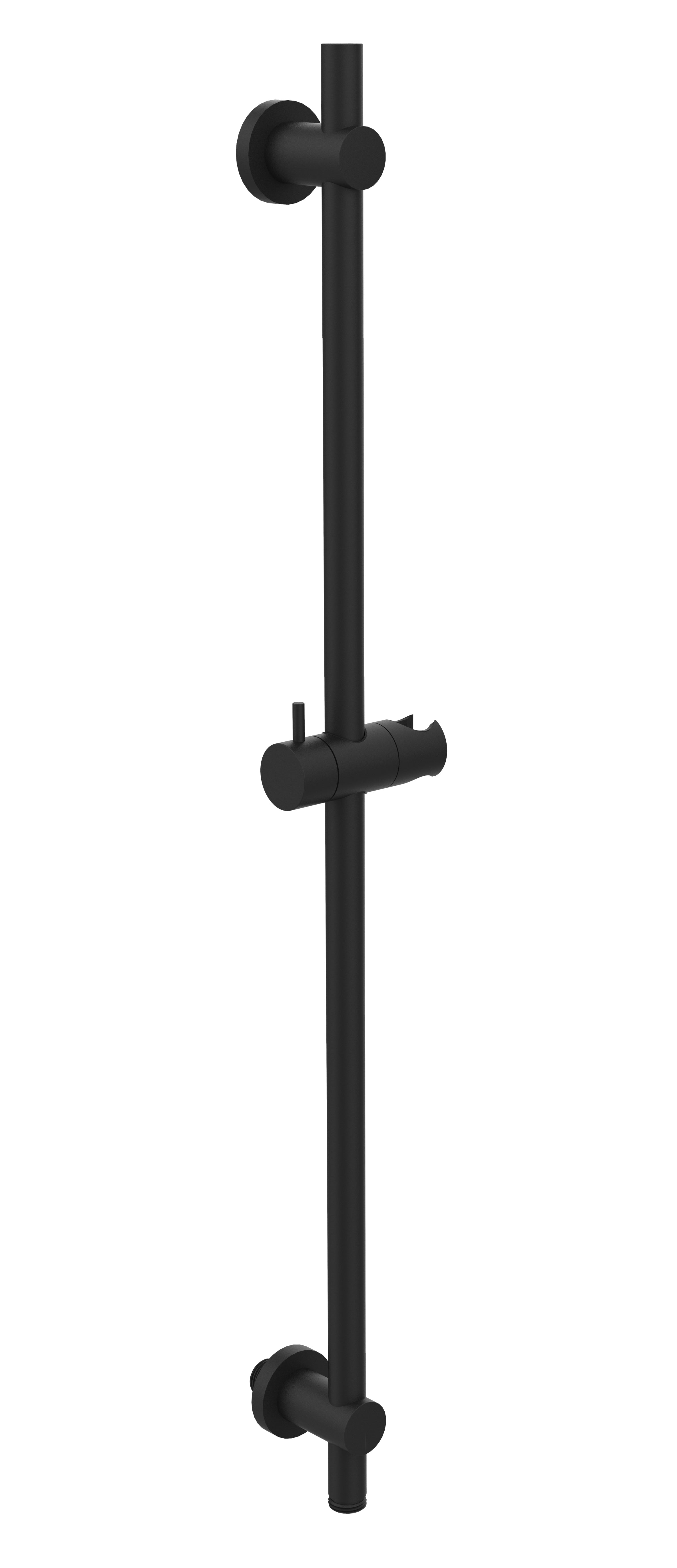 Unimatch Glijstang met Wateraansluiting 76,5 cm Mat Zwart