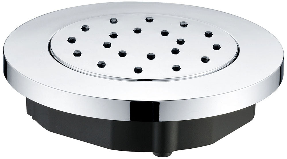 Zijdouche verstelbaar inbouw rond 13,5 cm chroom – Xellanz – Chroom – Zijdouche | Dealplein