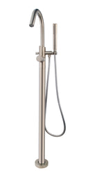 Caral badmengkraan vrijstaand geborsteld staal PVD